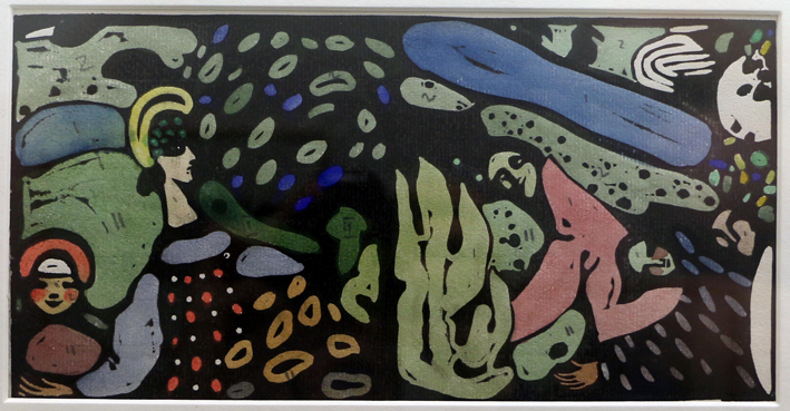  瓦西里·康丁斯基 wassily kandinsky ——上升的月亮